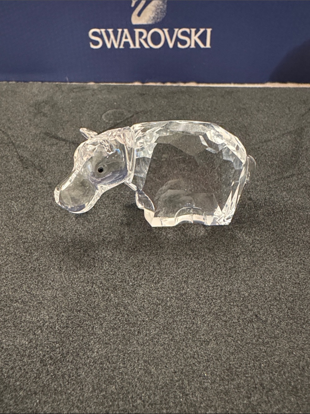 Swarovski Crystal Hippopotamus